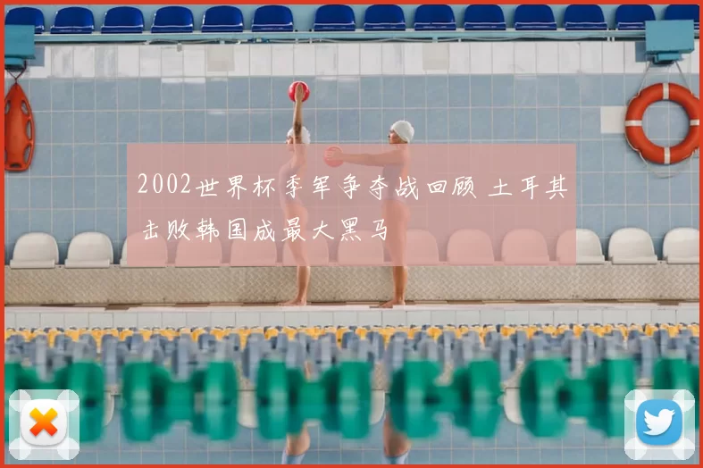 2002世界杯季军争夺战回顾 土耳其击败韩国成最大黑马